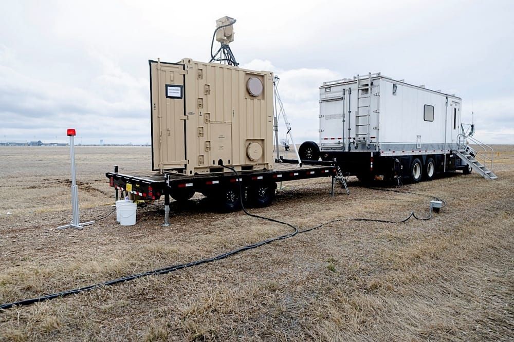 US Naval Research Laboratory Demonstrates Dual-Use Laser System for Power Beaming and Counter-UAS Operations