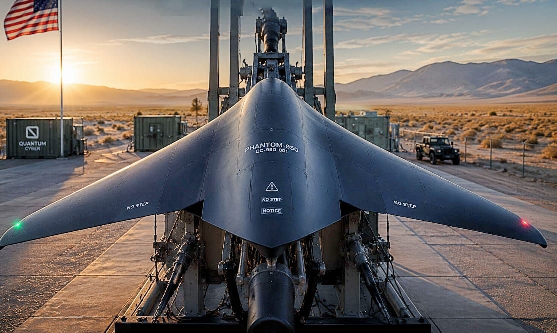 Quantum Cyber Introduces PHANTOM-950 Long-Range Autonomous UAS Platform