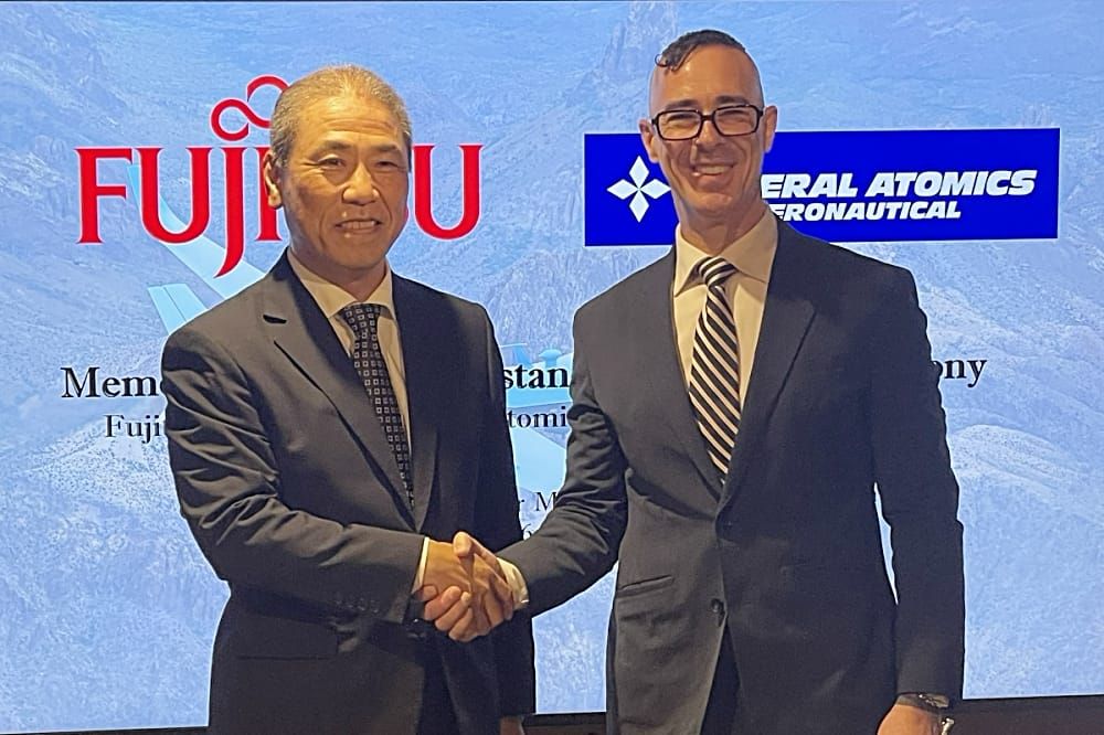 GA-ASI and Fujitsu Sign MOU for the Maintenance and Operation of UAS in Japan