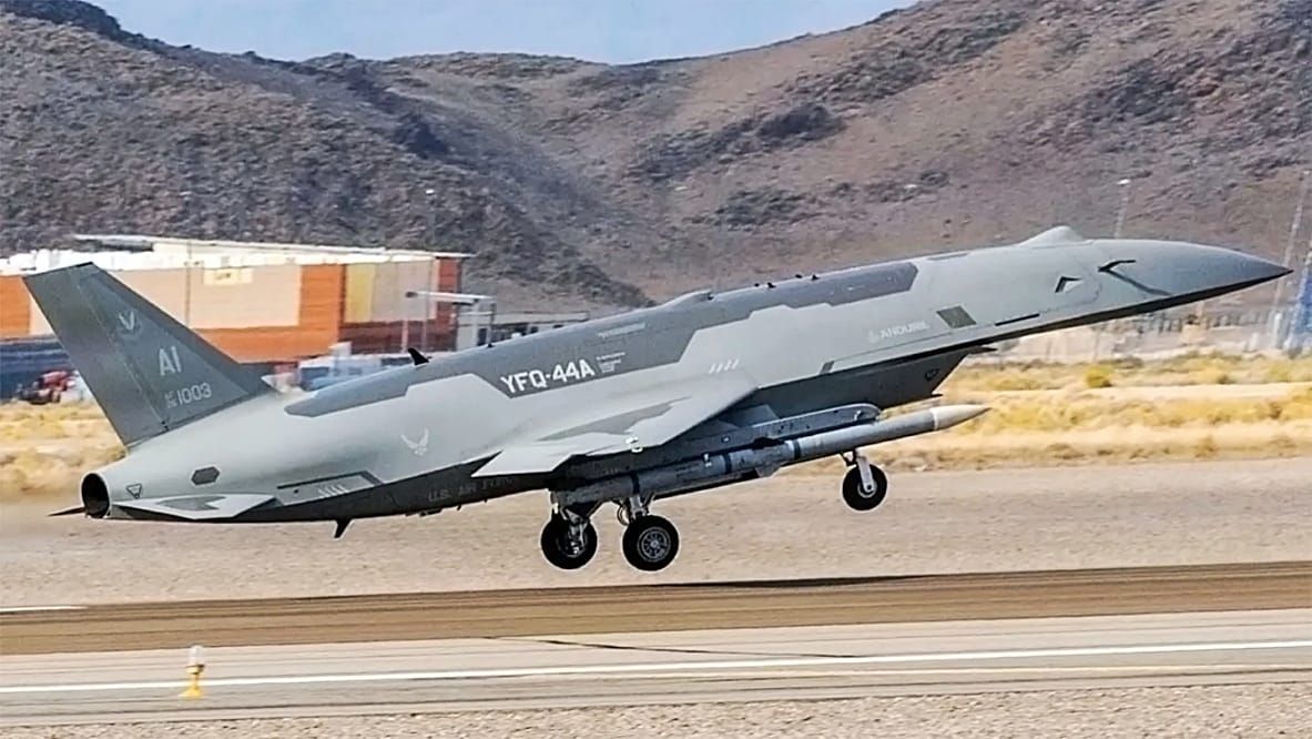 Anduril’s YFQ-44A Fury CCA Has Flown Alongside F-35s