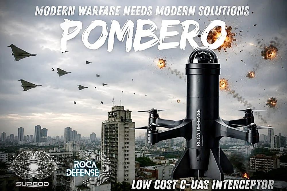 Roca Defense & Systems Pombero - a C-UAS Interceptor Made in Mexico for Latin America