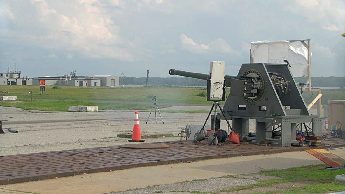 Northrop Grumman’s Raid Hunter 50mm Aces Projectile Flight Test