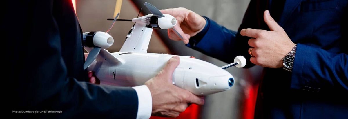 Merz Announces Quantum Systems Interceptor-Drone Package for Ukraine
