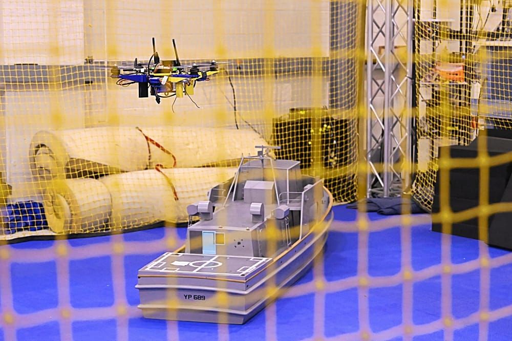 US Navy Demonstrates Successful Drone Landing on Moving Ship without GPS
