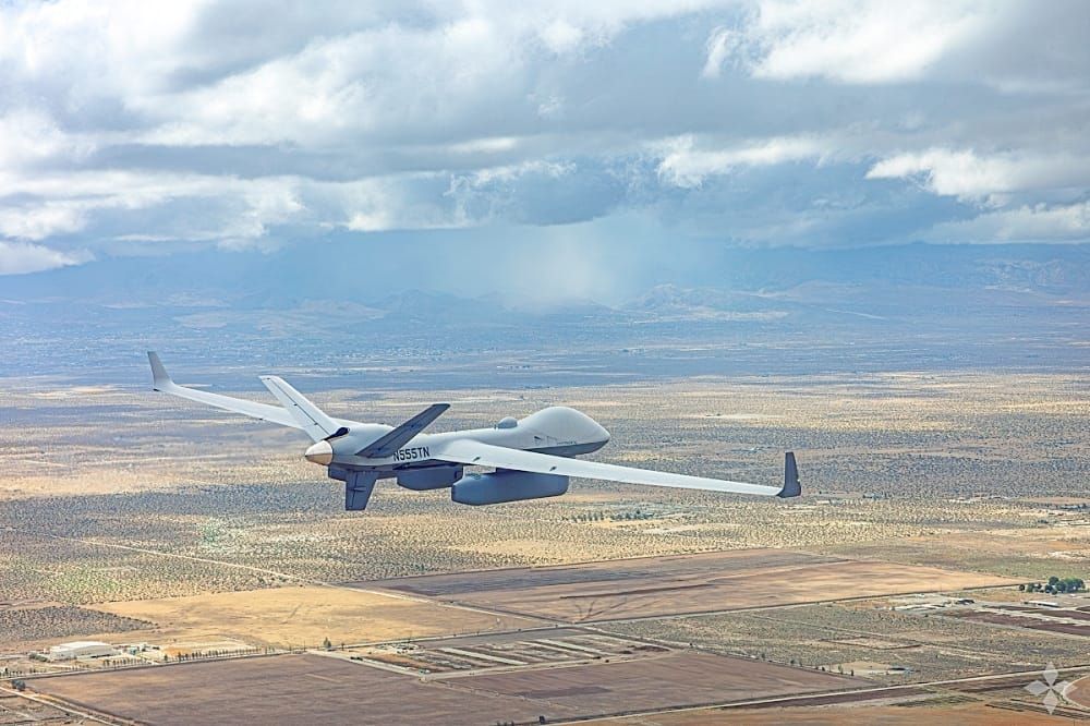 GA-ASI and Saab Perform Advanced AEW Flight Testing on MQ-9B