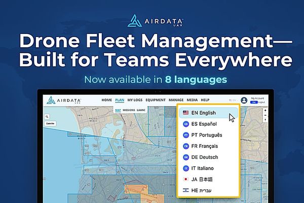 AirData Now Available in 8 Languages