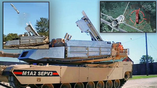 General Dynamics Land Systems and AeroVironment Successfully Demonstrate PERCH Loitering Munitions Launcher on M1 Abrams Tank