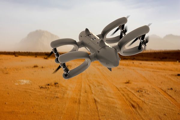 Aerix Systems Debuts AXS µ1 Drone that can Engage Targets from any Angle without Repositioning.