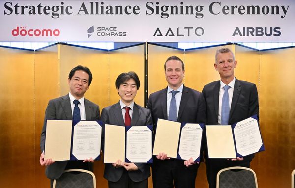 NTT DOCOMO and Space Compass Partner with Airbus on HAPS to Invest USD$100M in AALTO
