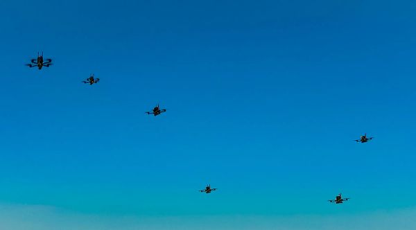 Auterion Performs World’s First Multi-Manufacturer Swarm Strike Demonstration