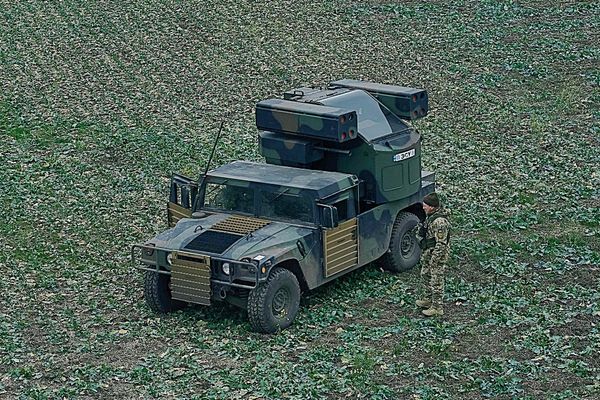 Ukrainian Avenger Downs Russian Shahed Drone with Browning Machine Gun