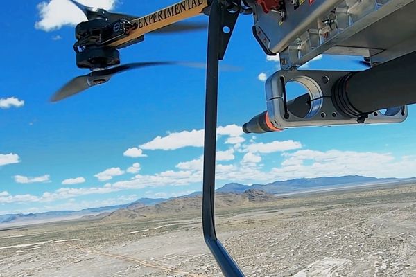 BAE Systems Launches Precision Munition from Multi-Rotor UAS