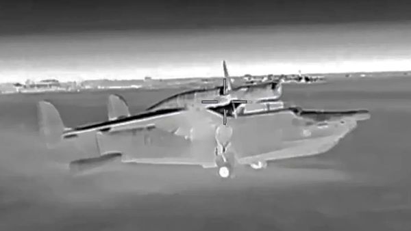 Ukrainian Drones Strike Russia’s Rare Be-12 Flying Boats