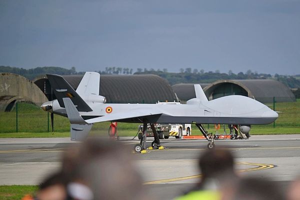 MQ-9B SkyGuardian Flies for First Time in Belgium