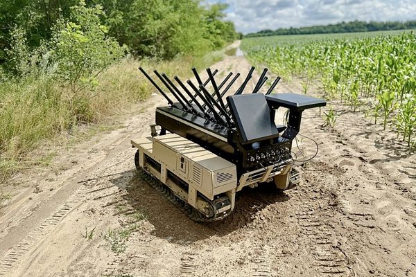 Ukraine Deploys New 'Berserk' Robot to Jam Enemy Drones