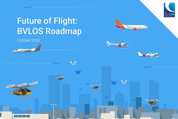 UK Civil Aviation Authority Publishes Future of Flight: BVLOS Roadmap