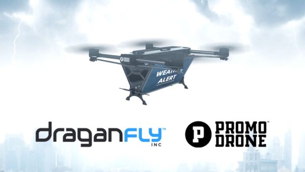 Draganfly and Promo Drone Unveil Starling X.2 Outdoor Messaging and Aerial Advertising Drone