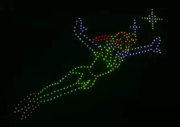 Disney 'Dreams That Soar' Drone Show Preview Coming to Walt Disney World