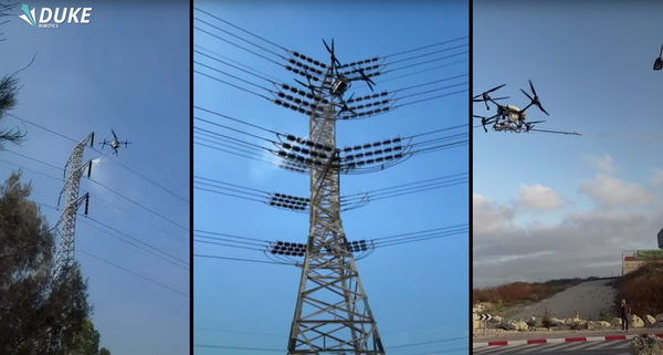 Duke Robotics Insulator Cleaning Drone Works Well for Israel Electric Corporation