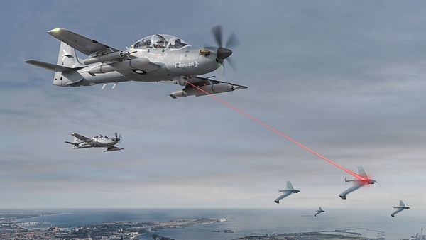 Embraer Gives A-29 Super Tucano C-UAS Capabilities