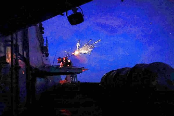 UK Royal Navy Warship Shoots Down Swarms of Drones in Live-Fire Exercise