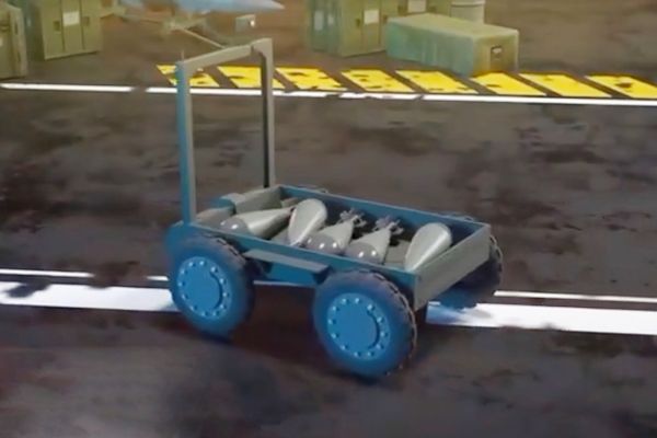 Russia Produces a Series of Ground FPV 'Kamikaze' Drones