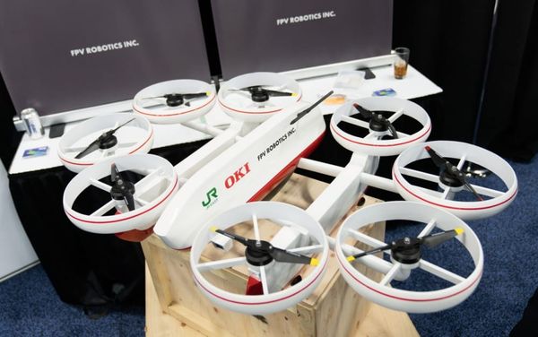 Waver Drone Inspects Infrastructure on Land, on Water and in the Air