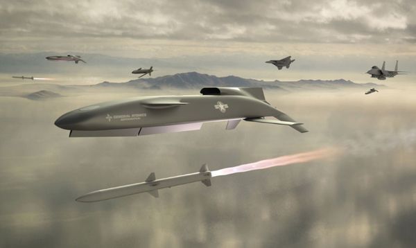 General Atomics Wins DARPA LongShot Air-To-Air Combat Drone Bid