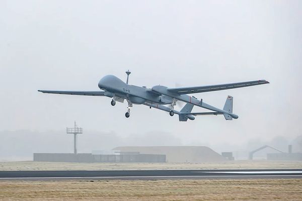 Military Drone Makes Long-range Flight Over Europe