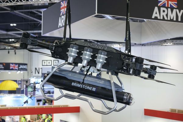 British Army Showcases Jet-Propelled Drone with Laser-Guided Missiles