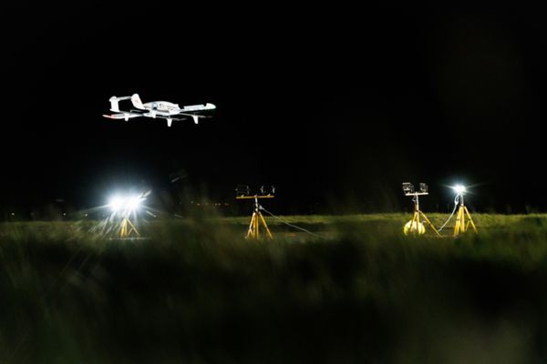 NHS Airport Drone Flight Offers a Glimpse of the Future