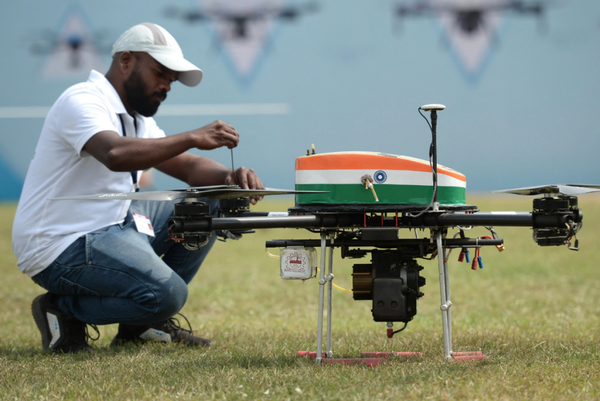 India Bans Military Drone Makers from Using China-Made Parts
