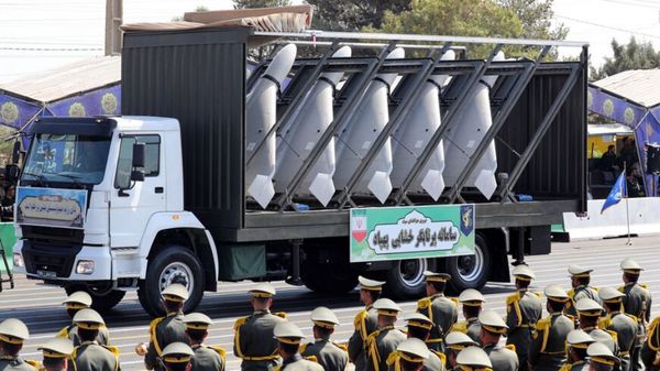 Iran Parades Lines of Drones on Army Day