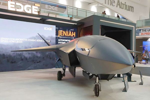 Edge Group Jeniah - UAE's First Jet-Powered Combat Drone