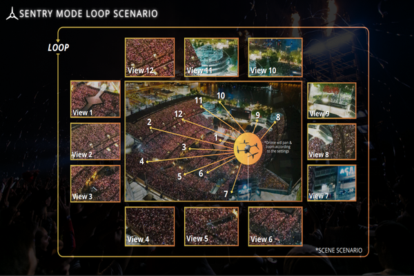 Sentry Mode Allows Maximum Awareness for Big Events