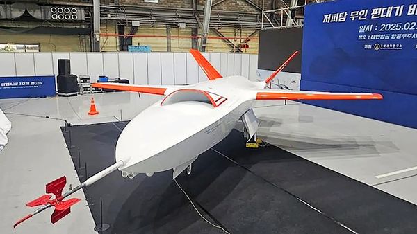 South Korea’s Loyal Wingman Air Combat Drone Unveiled