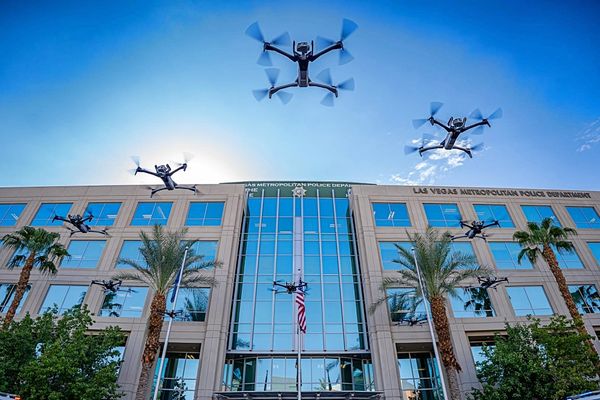 Las Vegas Metropolitan Police Drones Use AI and Thermal Imaging
