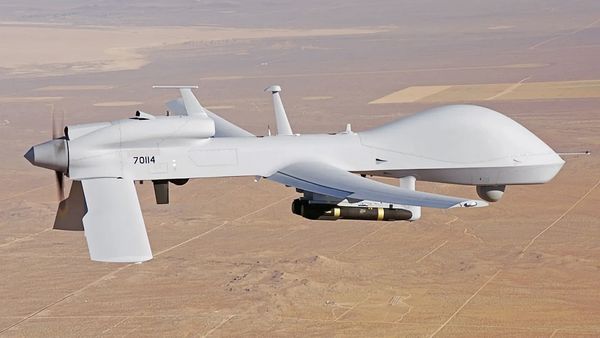 MQ-1C Gray Eagle Tests Hellfire Missiles