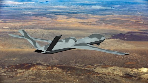 GA-ASI Flies MQ-20 Avenger Autonomously Using LEO SATCOM Datalink