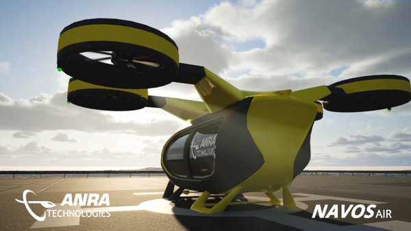 ANRA Technologies and NAVOS Air Team to Develop Vertiports for Urban Air Mobility