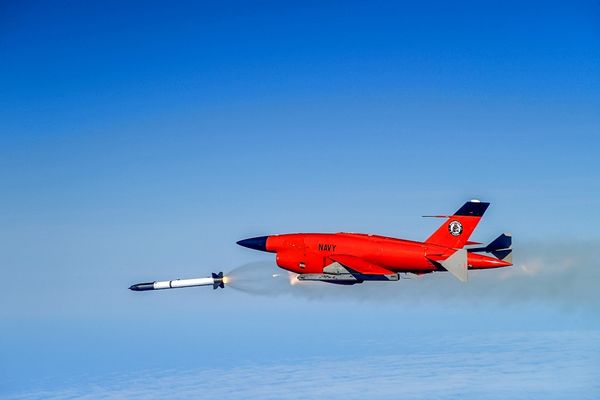 US Navy Air-Launches Next-Gen Missile from Unmanned Aircraft