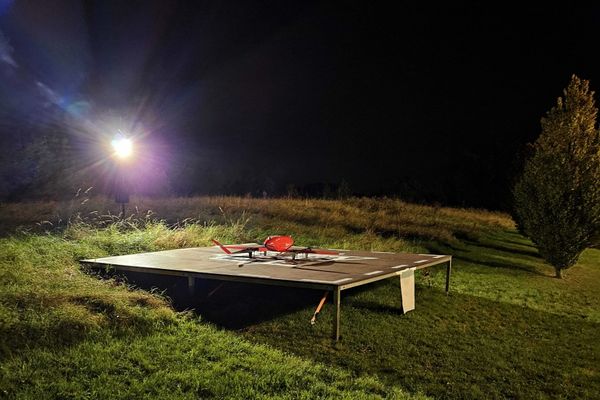 Delivrone and Rigitech Fly Night BVLOS Routes in Northern France