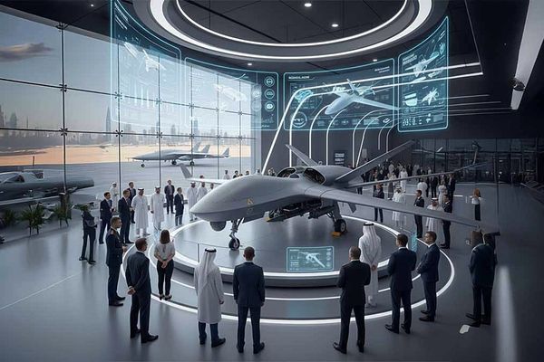 Russia's KSI Modular UAV Debut at Dubai Airshow 2025