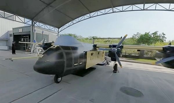 Chinese Drone Drops 1.2 Tons of Cargo