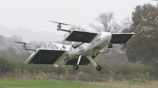 Skyfly’s eHarrier eVTOL Selected for UK Ministry of Defence Heavy-Lift UAS Supplier Framework