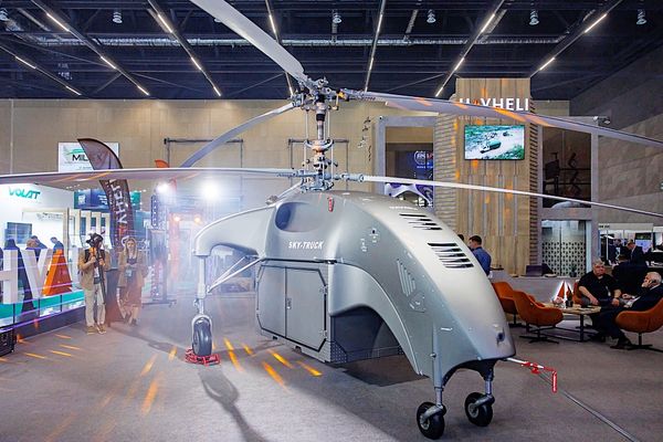 Belarus SKY-TRUCK Cargo Drone and Julietta Reconnaissance Drone at MILEX-2025