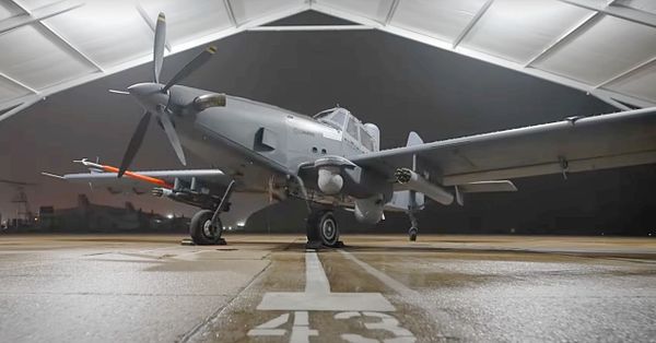 First Mission-Ready Skyraider II Arrives at Air Force Special Operations Command