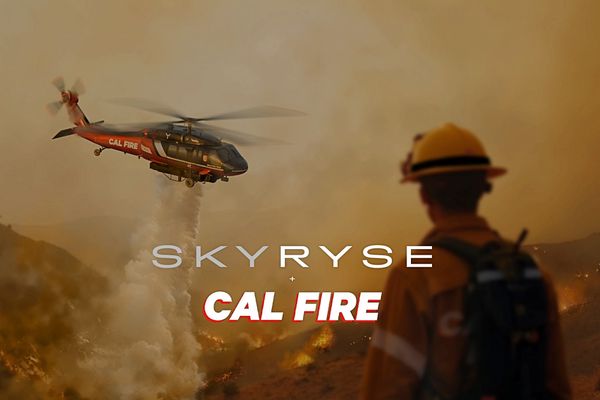 Skyryse Signs Multi-Year Partnership with CAL FIRE Focused on Enhanced Firefighting Operations