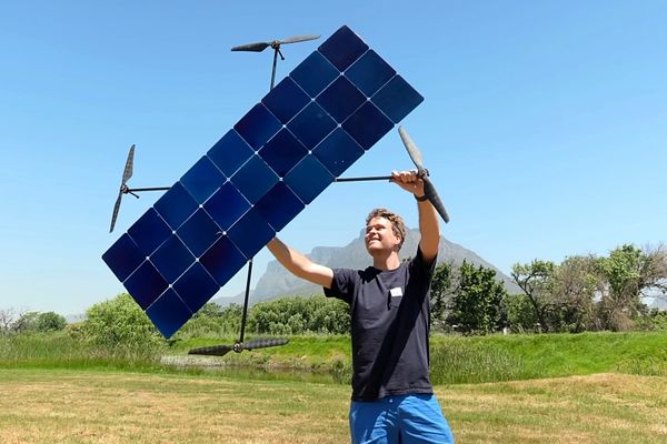 Battery-Free Drone Designed to Fly as Long as the Sun Shines