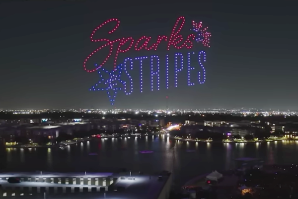 4th of July Sparks and Stripes Drone Show in Texas